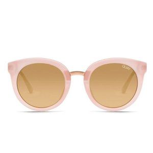 QUAY x Benefit Limited Edition Pink Cat Eye Sunglasses